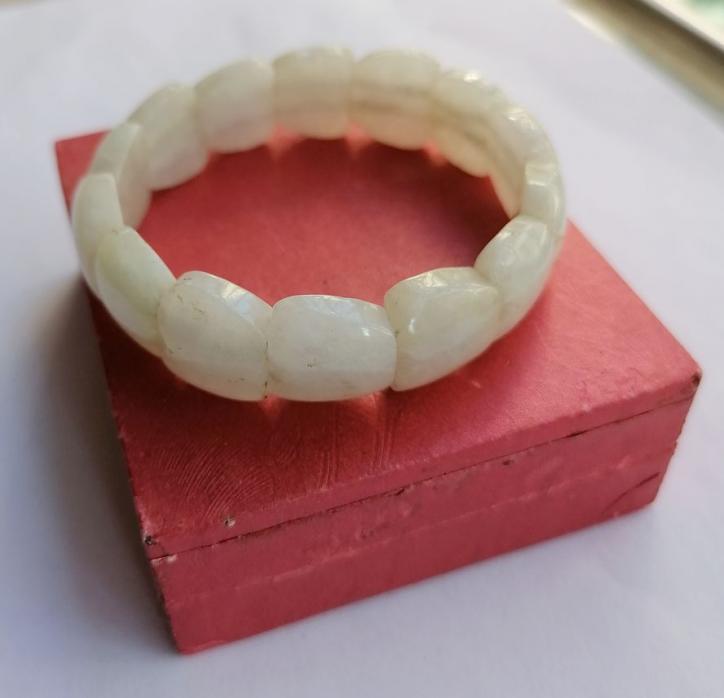 翡翠手鏈 翡翠（A貨）手鏈 玉石14顆