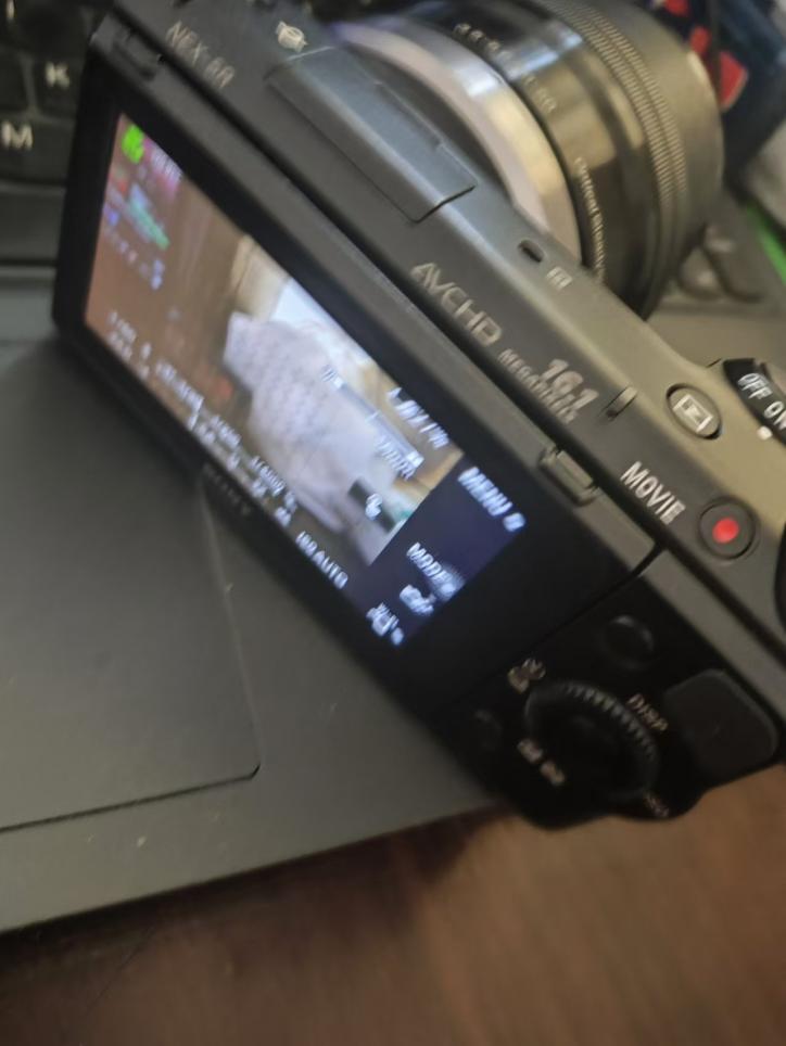 老式索尼nex5r微單相機